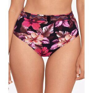 Skinny Dippers Womens Small Mowie Cherry Dip High Waist Bikini Bottoms $62 1885